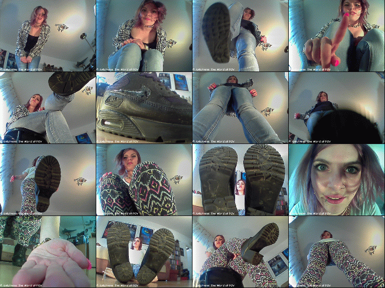 A new Model in the World of POV: Virginia!
Her first collection contains 23 great new POV-Crush clips with her black nike sneakers, her boots and a cute girl - Enjoy!