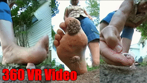 Imagine being found by kat's Mom in the garden and she just decides it would be fun to step on your friends! That's what happens in this video as all these poor clay people are squashed underfoot by this beautiful mature Giantess! Booming footsteps, extra squish sound effects, and lots of barefoot views of Liama! See what happens when a Giantess just wants to step on people for fun and doesn't have a care in the world for their safety.

Yes, this is from our second video shoot with Liama as well! She's had so much fun and she was eager to get back to doing more videos with us. We couldn't be happier to be including her again. If you'd like to see even more from her be sure to pick this one up to show your support!