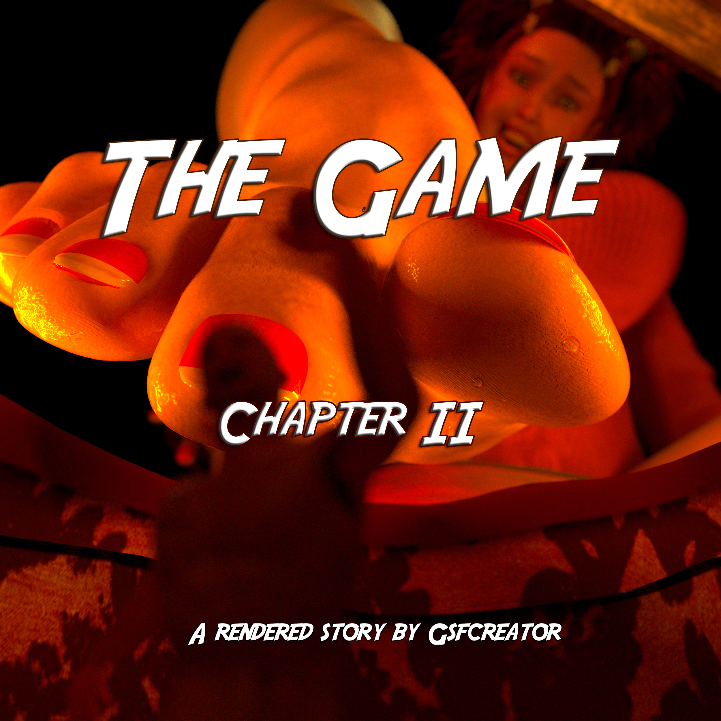 The game continues. 
<br><br>
Shrunken Max is still trying to act as the man in charge, but as Emma drops him into her stinky shoe and wiggle her massive, sweaty toes inside, Something inside starts to crack. now, as the first player is screaming in his own sweaty foot-hell, it's time to bring out the next player. 
<br><br>
Extreme in-shoe, nudity, foot-fetish. it's getting more intense by the image!