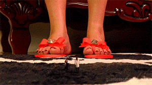 Giantess Flip Flops Crush Party

I’ve invited some people to a party. Then I shrink them all down. I tease them with my huge smelly and dirty flip flop feet, I let them believe they can escape, but finally I hunt and crush every single one of them under my huge flip flops, while the others have to watch. I love stepping on these little humans, while I enjoy the glass of champagne in my hand. Evil giantess me.

If you don’t need a huge story and want to see many tiny people getting crushed under the huge flip flops of a giantess, this clip is for you. I also perform a mean finger crush. Audio FX such as booming steps also included.

This clip contains some of the cruelest and bloodiest crushes of all my productions. You have been warned. ;-)

I always try to bring some variety in my clips and I’ve been asked several times to do a sfx crush clip with flip flops, so for all my fans who begged for it, here it is. :-)