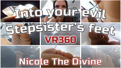 NICOLE THE DIVINE

Nicole is your stepsister. She's gorgeous, wicked, and a spoiled brat. She also has crazy feet & toes, and this is unfortunate for you since you are heavily into feet.

What is even more unfortunate is that she found out about it, and that you used to sniff her feet while she was napping and even steal her used socks.

being a bratty bitch, Nicole decided that the only way to teach you a lesson is by giving you exactly what you want, but in a way you never even dreamed of. she shrinks you down and you are now at her mercy. you'll pay a dire price for your perversions!

* VR-360
* Soles
* toes
* Stepsister fantasy
* Foot humiliation
* In-nylons