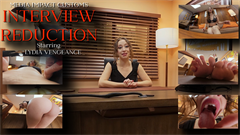 As the camera rolls, you find yourself walking into a mid-century modern office, the low hum of vintage charm buzzing through the air. Behind a sprawling desk sits Lydia Vengeance, the epitome of retro glamour in a black and tiger print dress that hugs her curves like a second skin. She's the boss, the queen bee, and you're the latest applicant for her assistant position. The room is thick with anticipation, the smell of old wood and the faint perfume of her scent filling your nostrils.
Lydia's eyes, sharp and calculating, watch you as you sit. Her voice, a sultry purr, fills the room. "Hi there. Come on in and take a seat. Welcome." Her lips curve into a smile, but it's not the kind that reaches her eyes. "So glad that you're joining me for this interview today. So I desperately need a new assistant." Her fingers, tipped with red nails, drum against the desk. "Sure you saw some of the job requirements. It's a very high demand office. A lot of responsibilities. So I need someone that can really be like my right hand man. My assistant needs to be someone that is by my side at all times, completely at my whim. It's a lot of responsibility."
She leans forward, her eyes glinting like a predator's. "Do you think that's something you can do?" Her question hangs in the air, a challenge. "Great. Do you have any experience being an assistant before? "
You shake your head, a small, timid movement. "No."
Her smile widens, cat-like. "Well, since it's your first time, I don't mind doing some of the training. Because being inexperienced is not your fault." She stands, her heels clicking against the floor as she walks around the desk. "But I need an assistant that is professional and ready to obey and listen. Like I need someone who's really obedient and understands that I am the superior power here in this office."
Her voice hardens, the sweetness evaporating. "And that by being my assistant, it means you have to obey my every whim without question. You have to be completely subservient to me, to understand as my assistant, your value is based on how valuable you are to me. Which means that you are nothing without me. You have no job, no future. But here you could really be somebody. But it's based on what I decide."
She looms over you, her presence overwhelming. "And right now you look so small compared to me. Here I am, this big important boss of a huge company. And you're just a worm. I think understanding your place in society and in this job will make you actually worth something to me. Because you see, I can't trust a man to just do his own thing. I need to make sure that you're completely dependent on me, that you need me, as much as I need you to help me out. But on my terms, see how it's making you feel so small. How it's shrinking you down to the minuscule little thing that you are. Good. Even smaller."
Her voice is a whisper now, a spell being cast. "There you go. I think you were so transfixed by my little speech. You didn't even realize that you shrunk right before my very eyes." She laughs, a sound like distant thunder. "So my favorite part of the interview is watching the sheer intimidation shrink you down to exactly the size you should be. Perfect size to worship me and serve me. Because your real job as my assistant is not to do any real work. I'm doing the work. I have the brains here. What I need is a little subservient little minion to take care of my needs. Like worshiping my feet like the true goddess I am. Because if you don't, I'll crush you. So let's see if you pass the rest of the interview and you're worthy. Because if you don't, I'll crush you right now. But if you're a good boy and worship my feet and the other parts of me, maybe I'll keep you around. I'm going to go ahead and put my shoes in my employ for as long as I want."
She slides her foot out of her heel, the black patent leather gleaming under the office lights. "Go ahead and kiss the shoes. Kiss them real nice." Her voice is a command, a whip crack. You shrink further, the fabric of your clothes swallowing you as you drop to your knees. "Good. You're so small. I could crush you with a big toe if I wanted to. Go on. Keep kissing."
Her laughter echoes through the room as you press your lips to her shoe, the leather cool against your skin. "I can make you even smaller, you know. I can make you so small, you're just like a grain of rice. I need you at least a size where I can use you for things. If you're that small, I won't even feel you actually worshiping my feet."
She slides her foot back into her shoe, the heel clicking against the floor. "And the heel too. Come on. Suck on that heel. Lick it real good." Her voice is a dark melody, a song of control and domination. You obey, your tiny form trembling as you lick the heel of her shoe. "There we go. Very good. You'll need to know my body so well you could climb from toe to tit blindfolded."
Her smile is sharp and dangerous. "Let's get the other one. Come on now. Be a good boy and worship these perfect feet." Her voice is a silk rope, binding you to her will. "That's your job as my new assistant. Consider this a trial shift. And if you pass, you live. And if you fail or disappoint me, I'll crush you like a bug. So what's it gonna be, little guy? "
Her eyes flash, a storm on the horizon. "Gonna be a good boy and worship these feet. Because I need you to worship my whole body. We're just starting from the ground up. There you go. Lick them. Look all this foot. And you're like barely the size of a big toe. These feet must look huge to you right now."
She laughs, a sound like shattering glass. "Very good. Wow, you really are so tiny compared to me. I wonder how big my ass looks. Probably the biggest ass you've ever seen. I bet there's so many things you want to do to it. But right now I want you to just kiss my ass. Like you know how they tell you to kiss your boss's ass? Well I'm your boss now. And so you have to kiss my ass."
Her voice is a velvet glove, soft but unyielding. "That's a good boy. Go ahead and kiss it. Yeah, kiss it." Her laughter is a symphony of darkness, a melody of power. "Very good. Mmm. What else should I do with you? You're so tiny. I love how you got so small. I wonder what you taste like."
She reaches down, her fingers pinching your tiny form. "Mmm. Kind of salty. Like some fear in there. You know, I have some very long days sometimes with not much time to eat. So the fact that you're tasty might be your downfall. Because I ever forget a granola bar. I'll just eat you instead. Maybe I'll dip you in some tahini with some spice. Mmm."
Her eyes gleam with malice. "Now part of the shift will be coming around with me everywhere. I could put you in my purse. Could maybe put you in my chest. This dress is really tight though. I don't even know how to fit you in here. Actually, I have to shrink you down even more to fit you in this like tight, tight dress."
She grins, her teeth gleaming like a wolf's. "I don't know. See, we're going to fit you in here. Oh, just barely. You barely fit in there. Though I'm not against shrinking you maybe a little bit more for my needs. It's not really about what you want. It's about what I need. And I need someone small enough to fit right in the chest. Right in my titties. Right there. Mmm hmm. Go ahead and kiss them while you're in there. Give them a kiss. Go on. Give them a nice little kiss."
Her voice is a whirlwind, sweeping you up in her commands. "Mmm. And the one thing you can't do is run away. If you try to leave and they always think they can escape, I'm telling you right now, if you run, I will chase you, I will crush you, and you will be no more. So don't even think about it. So at the end of this trial, I'm going to put you in my purse and take you home with me. For some more training, because I forgot to mention that being my assistant is a full-time job, which means you worship me at work. You worship me at home. You worship me even when I'm resting, if I want you to."
Her eyes are twin infernos, burning with intensity. "You rest when I tell you, you eat when I tell you. Or you perish, you disappoint me. I'm with no other job experience. What worth are you to anyone else? I'm your only chance at a reason to exist. And you exist now to serve me. Remember, at any point, I could just crush you with my perfect ass. Mmm hmm. Go ahead and worship. Give it a nice little kiss. Mmm hmm. There you go. Very good. This perfect ass could be your downfall."
She laughs, a sound like an avalanche. "Also, if I get bored at work, and I often do, I'll just put you right there in my panties and let you around. I can just drive around on my pussy, because a little bit of afternoon delight is really the best way to have your lunch break. And I love coming on my lunch break. And I hate to do it myself, because I'm too busy. In fact, I could be multitasking getting work done while you're getting work done right there. I'll just place you right in the panties. And you can ride around and use your whole body to wiggle until I come."
Her smile is a razor, cutting through any resistance. "And if I soak you in the cum, oh well, I'll get a new assistant. Unfortunately, that's how the last one went. So I just came so hard and I soaked him. Oopsie. So I hope you know how to hold your breath, because you're going to need it. Especially when I put you there. Right in here. Every lunch break, like clockwork, I crave it. You've got to go right in here. And then all you got to do is just ride around, ride around, and grind. Mm-hmm."
She moans, a sound like distant thunder. "Mm, you know what? I think I might just take you home with me, but I forgot my purse, so I'll just put you right in here. And feel free to do some work and impress me. I'll definitely feel it if you're doing it right."
The world shifts as she stands, her body a landscape of curves and danger. "Mm, sorry for the rough trip back to my place, but I'm glad you survived, because I'm not done having my fun with you. It's been a long time since I've had a good assistant. The last one met an untimely end, so I'm a bit pent up and really eager to just let loose and have fun with my new little toy."
Her eyes gleam with wicked delight. "Mm, do you like my outfit? So my little straps where I can just put you right there and carry you around. Mm, I love having a tiny little plaything right here in my hands. Completely at my mercy."
She drops you into her cleavage, the soft, warm flesh enveloping you. "Mm-hmm. I can put you right here in my bra. There you go. Mm-hmm. Squeeze in between these perfect titties. Feels good in there, doesn't it? Nice and warm. Go ahead and wiggle around a little bit. Ooh. You gotta keep moving for me to feel something, because you're just so small. So, so tiny. But it makes my tits look bigger, so I don't really mind. Mm."
Her voice is a dark lullaby, soothing and sinister. "Make your way down the body. Mm. That's right. Climb your way around me. I like feeling those tiny little legs. Time to find out where to go. Mm, so tasty. Nice, too. Mm. So my favorite part is getting the taste in my mouth. Mm. You are really tasty. It's gonna be hard not to eat you. Trying to resist. I wanna make this one last, but I don't know if I can. It's tough to resist. Oh, I got some on you there. Much better."
Her laughter is a storm, wild and untamed. "Now, I didn't get to finish earlier, and I think you can do a lot more for me. Mm-hmm. There you go. Right up there. Want to worship my perfect ass. Kisses, licks. That's right. Mm-hmm. Really get in there. Mm. That's a good little tiny thing."
Her moans fill the air, a symphony of pleasure and pain. "Uh-huh. Yeah. Mm-hmm. Climb your way up. You gotta get to know my body. Mm. Though I won't drop you unless you upset me, then who knows what's gonna happen. Mm. Now, I want you to really use all of your limbs to wiggle around so I can really feel you on my pussy, because you're tiny. You're so small. You do a lot for me to actually feel you."
Her voice is a whip, driving you on. "Mm. There you go. Mm. I can feel you even through the panties. Mm-hmm. Now, I'm gonna put you in my panties, and I want you to work your hardest to make me come. Okay? That's good. Mm-hmm. Yeah. There you go. Mm-hmm. Yeah. Oh. That's right. Uh-huh. That's what I want. Keep moving, keep moving."
Her breath hitches, her body trembling with desire. "You're just about the size of my clits, so you can feel it. You can find it. You're right on it. Uh-huh. Now, I want you to jump up and down really, really fast, like a vibrator. Just keep jumping. Keep jumping and jumping. Uh-huh. Yeah, yeah, yeah. Keep jumping. Keep jumping. Mm-hmm. Oh, my God. That's so good. I'm starting to keep bouncing. Mm-hmm."
Her moans are a wildfire, consuming everything in their path. "Oh. Oh. Yeah, keep going. Keep going. Oh, my gosh. Oh. Mm-hmm. Yeah. Yeah. Oh, that's amazing. Ah. Mm-hmm. More, more, more, more. Uh-huh. Keep jumping. Keep jumping and jumping and licking and jumping and licking. Use every part of your body. Oh, yes. Oh, it's so close. So close. Uh-huh. Yeah, yeah, yeah. Uh-huh. Uh-huh. Uh-huh. Uh-huh. Oh."
Her body convulses, her orgasm crashing over her like a wave. "Uh-huh. Uh-huh. Uh-huh. Uh-huh. Uh-huh. Uh-huh. Uh-huh. Uh-huh. Uh-huh. Uh-huh. Uh-huh. Oh, my God. That feels so good. It's like a little human vibrator when you do that. It's my favorite. You guys do a lot of cardio to keep up with that. Now I got to taste you because my cum is like all over you. I'm going to lick it up. Oh, my God. I taste so good on you. Oh, that's so tasty. Oh, yes. Uh-huh. Uh-huh. Uh-huh. Uh-huh."
Her laughter is a symphony of darkness, a melody of power and control. "Uh-huh. I need to keep you around for more. I need a couple more rounds before I let you rest. But I guess I'll let you regain your strength because you're never going to get much rest with me. You're my permanent assistant until I'm ready to dispose of you so you better behave. Or I'll eat you. I'll put you right back in here for safekeeping."

Keywords Lydia Vengeance, POV, Media Impact, Shrinking, Feet, Mouth, Ass, Shoes, Boss Shrinks You, Erotic, Human Dildo