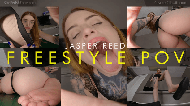 Jasper is bored and has shrunk you to test her new shrinking power. She has fun putting fear into you for her amusement and she does it with feet, booty, hands, her flats and vore tease. She finally eats you to end it.

Keywords: Jasper, pov, vore, shoes, feet, booty
