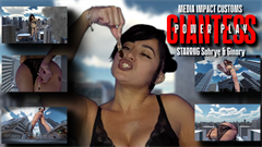 Starting Giantess Ginary can be seen walking around in the city. There can be a butt shot then show her raising her foot over people to where the viewer can see her sole and crush them.

Across the city a larger giantess Sahrye is laying down. She can have someone on her ass cheeks, she would slap her own ass ending the tiny. She will then get up crushing people and cars with her feet. In a building a couple can stare at her ass as she stands near their window. Tanks can roll in noticing them she can pass gas blowing them away. She can meet the smaller giantess Ginary and taunt her pretending that she would do the same attack to her effectively scaring her. The smaller giantess would beg her not to do it praising that she has a better ass than her. She won't do it but she would rub her foot all over her and drop her in her underwear.

After causing some more havoc foot crush and dropping people in her underwear she can feel tremors and see a larger giantess twerking above her. She would fall down from the tremors and the video will show the city being destroyed. The smaller giantess will try to run away only to be grabbed by the giantess and demeaned by her. Telling her that her lips, breasts, feet are better and finally how her ass is better, that is when the larger giantess will show her ass. The larger giantess would make her kiss and wor ship her ass saying "good girl" when she finally does it and taunt her some more shaking her ass on her.

Then the larger giantess would fart her away sending her back, making the smallest giantess fall out freeing her. The smallest would then grow a bit and run away. She catches her again and puts her in ass to stay for good.