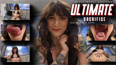 The village has chosen you as their daily sacrifice to appease the ravenous Mia Hope, a tattooed giantess whose hunger knows no bounds. You’ve been dropped off at her doorstep, and though you're a little late, Mia is more than ready to enjoy her "tasty snack."

In this high-stakes encounter, Mia walks you through exactly what happens when you become her meal. From the first mouth-watering taste to the 10-hour digestion process inside her belly, she leaves no detail to the imagination. She even adds a dash of salt to make sure you’re seasoned to perfection before you slide down her throat.

? What’s Inside:

Intense Giantess Roleplay: Mia’s dominant and playful persona makes every moment feel incredibly real.