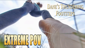 Our first EXTREME POV with Dane Halo! This one is light on dialogue, but it makes up for that in some AMAZING views! Dane delights in slowly stalking you down across a grassy field, each step shaking the ground around you. More awesome adventures in our one of a kind EXTREME POV style!