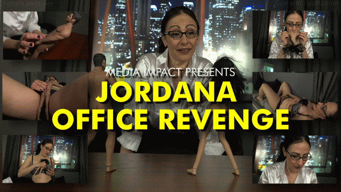 Jordana shrank two coworkers who were trying to get her fired. Now they have a new job as her tiny sex toys.

Jordana, handheld, cleavage, jerk off, erotic