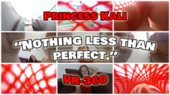 YOU are Kali's ex-boyfriend. you just couldn't get over her. she is not only gorgeous - she was flowing with your kinks like no other, especially that foot-fetish obsession of yours.

So you shrunk yourself down and snacked into her house, taking a hiding place right inside one of her well-worn shoes. you hope to get a closer glimpse at the feet that drove you wild.

And you will get it. must more than you can handle.

This is Kali's first VR-360 video, and it shows her insanely quick progress. she is a natural. buy this if you wish to be trapped inside kali's enormous fishnets...along with her red-pedicured toes! <3

