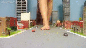 Keri is done crushing cities and now she is after a small town and after eating and stomping on some people she decides to crush all the houses. She crushes a total of 35 houses that were specialy made to be crushed like never before. Lots of amazing shots both POV and FX shots and lots of hot Giantess scenes.

