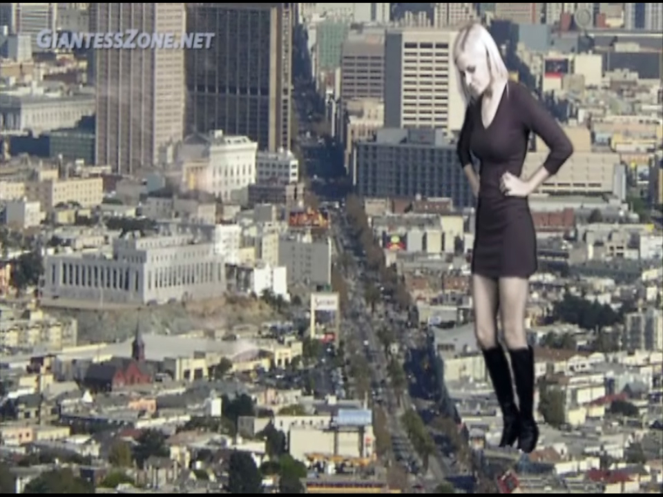 <p>This is a simple FX clip with Danielle as a giantess tormenting a small city.</p>