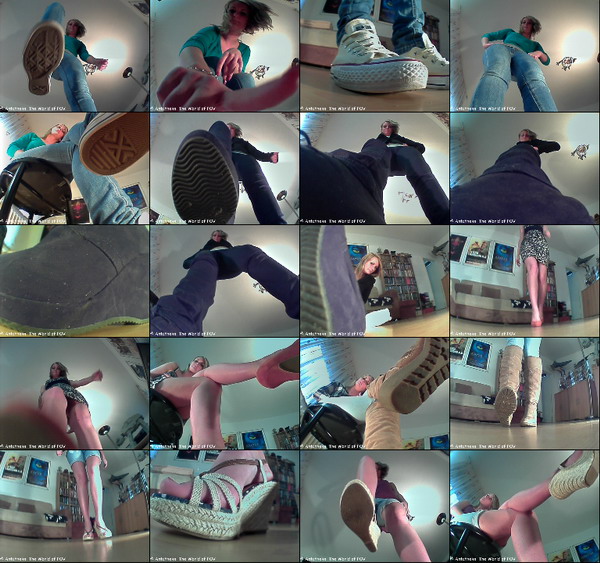 A great new collection with our new model Alice! It contains 17 new pov clips, with different shoes and outfits - and a very cool girl - Enjoy!
