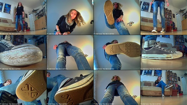 The newest Model in the World of POV: Finja! She's a real "girl next door" and has a very natural style. Her first collection contains 16 great new pov crush clips with a very cute girl and her converse chucks - Enjoy!
