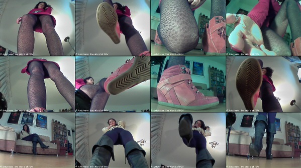 A new collection with our new model Casiopaier! It contains 14 new POV-Crush Clips with a gorgeous girl, her brown ankle boots and her black overknee boots - Enjoy!
